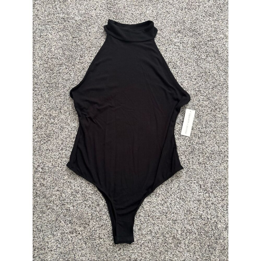 ❤️Society & Stitch Halter Knit Bobysuit